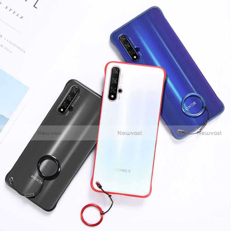 Transparent Crystal Hard Rigid Case Back Cover S01 for Huawei Honor 20