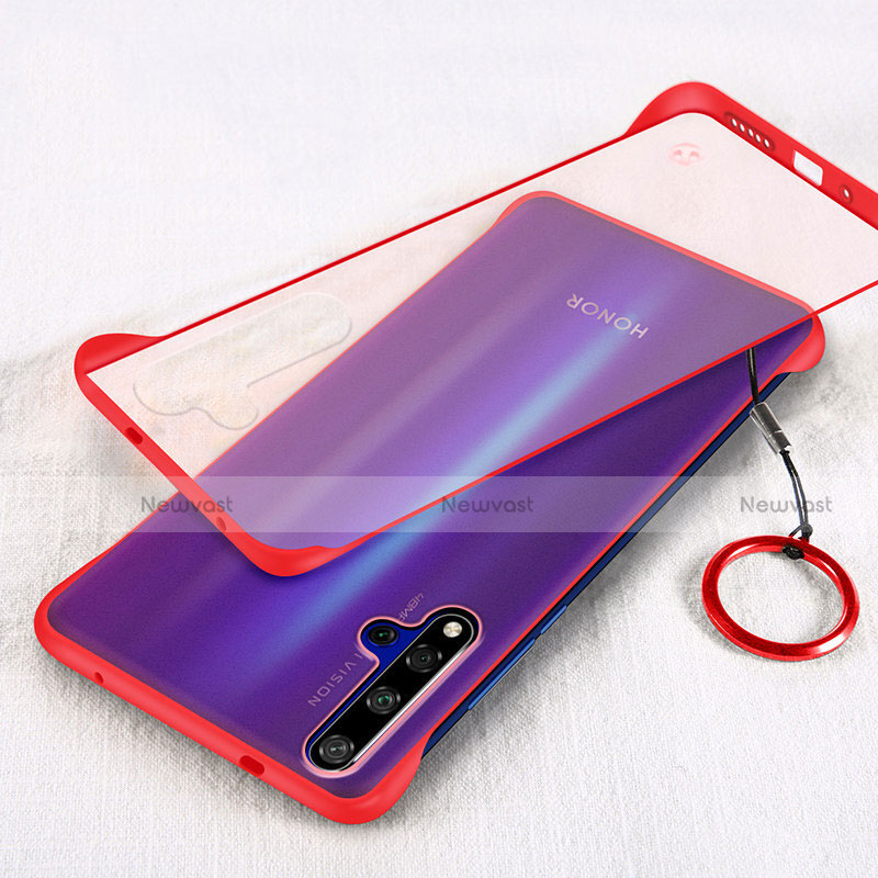 Transparent Crystal Hard Rigid Case Back Cover S01 for Huawei Honor 20