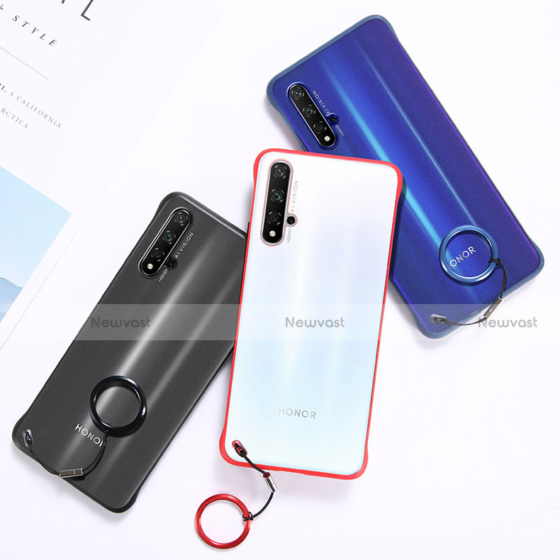 Transparent Crystal Hard Rigid Case Back Cover S01 for Huawei Honor 20S