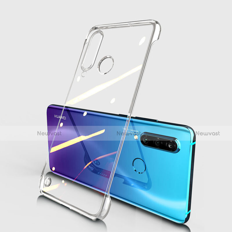 Transparent Crystal Hard Rigid Case Back Cover S01 for Huawei P30 Lite