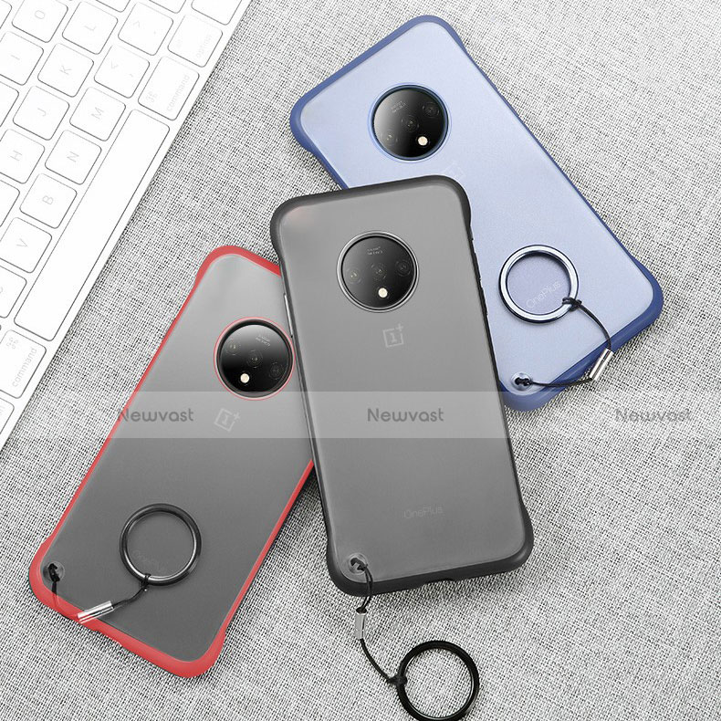 Transparent Crystal Hard Rigid Case Back Cover S01 for OnePlus 7T