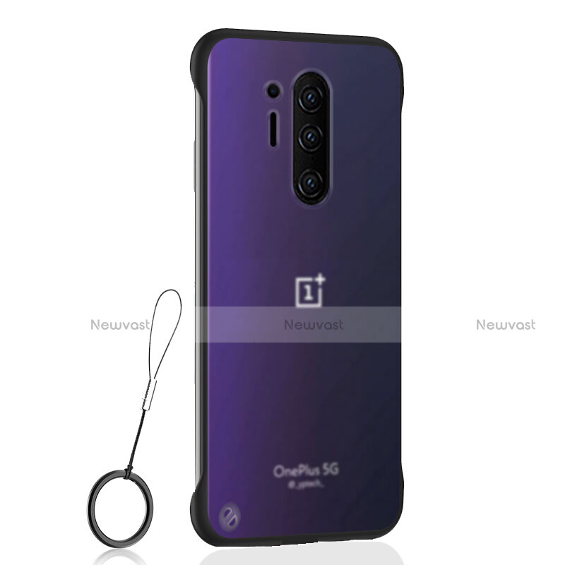 Transparent Crystal Hard Rigid Case Back Cover S01 for OnePlus 8 Pro