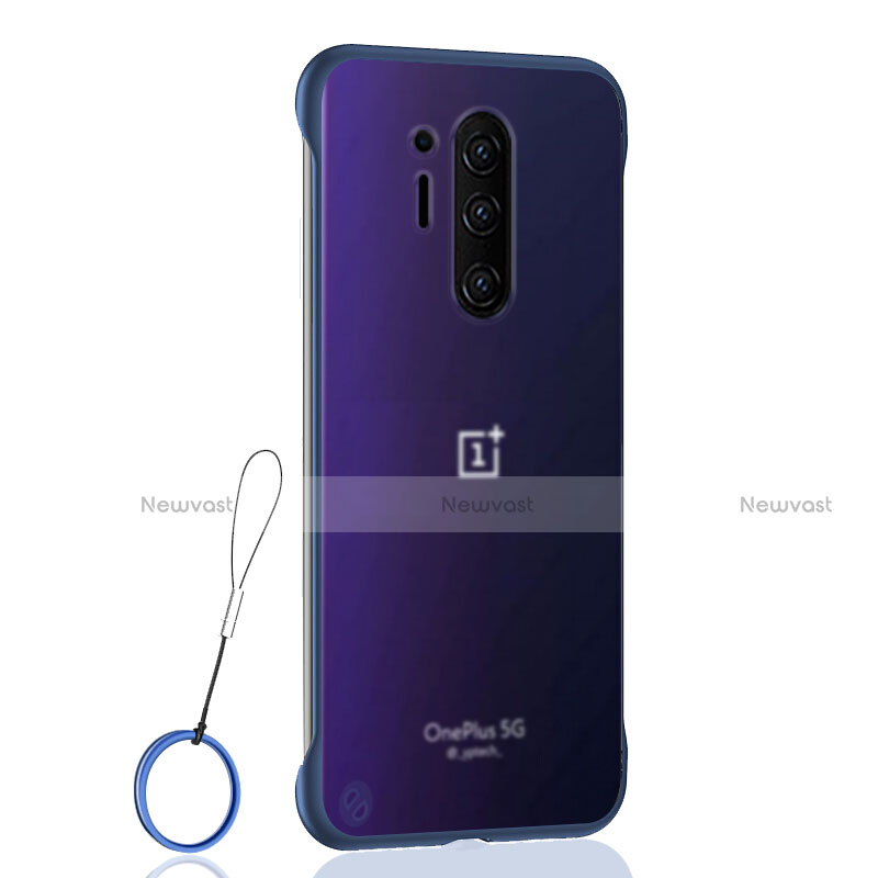 Transparent Crystal Hard Rigid Case Back Cover S01 for OnePlus 8 Pro