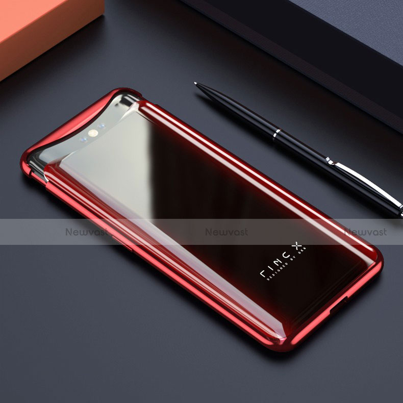 Transparent Crystal Hard Rigid Case Back Cover S01 for Oppo Find X