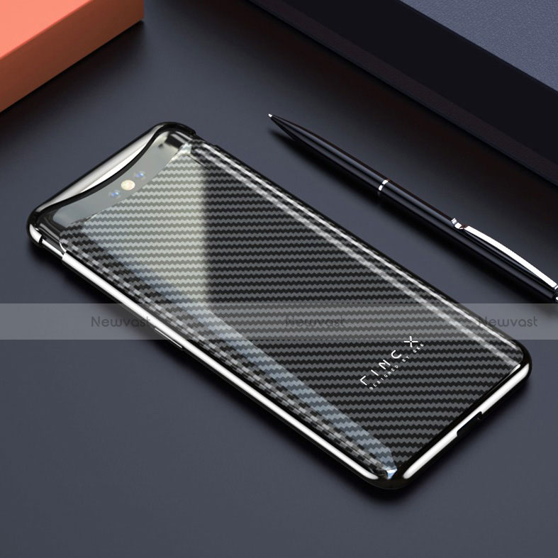 Transparent Crystal Hard Rigid Case Back Cover S01 for Oppo Find X