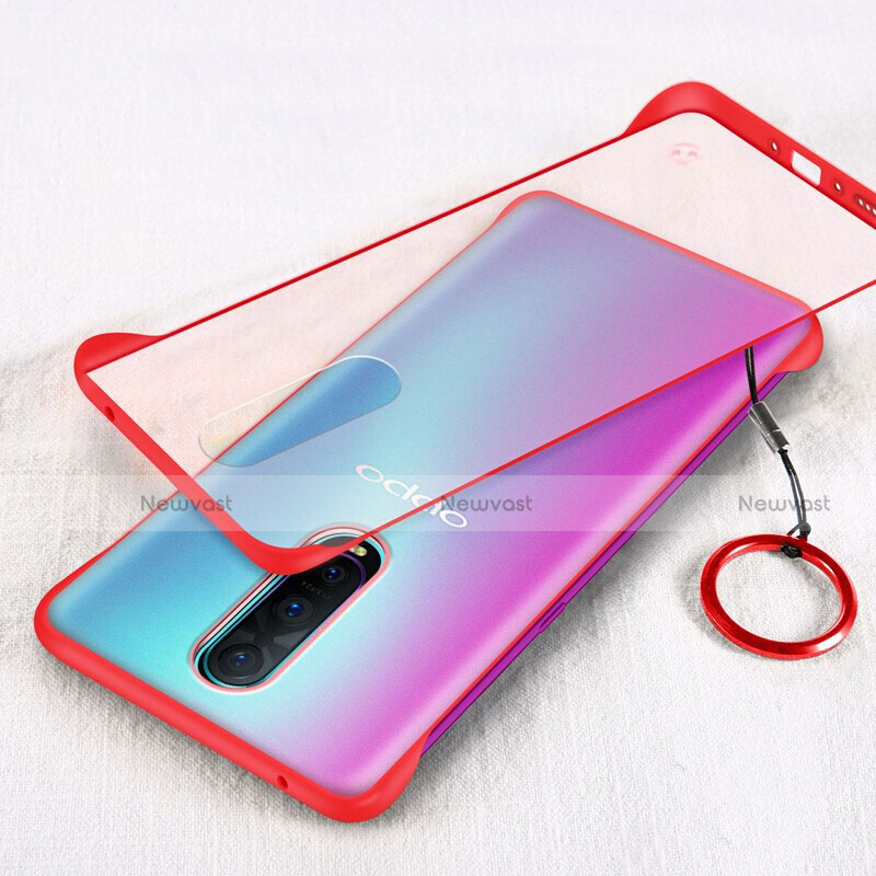 Transparent Crystal Hard Rigid Case Back Cover S01 for Oppo R17 Pro