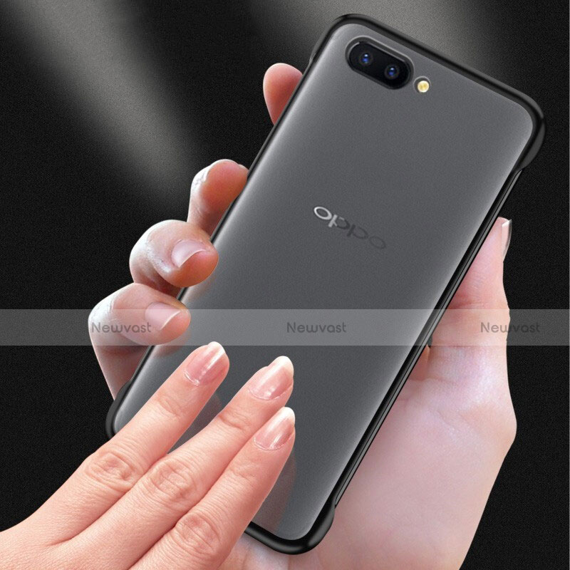 Transparent Crystal Hard Rigid Case Back Cover S01 for Oppo RX17 Neo