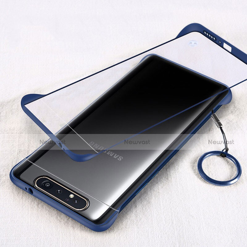 Transparent Crystal Hard Rigid Case Back Cover S01 for Samsung Galaxy A80