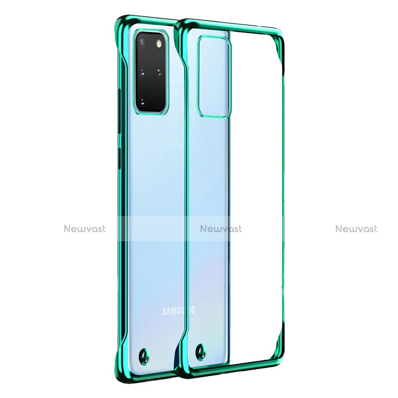 Transparent Crystal Hard Rigid Case Back Cover S01 for Samsung Galaxy S20 Plus