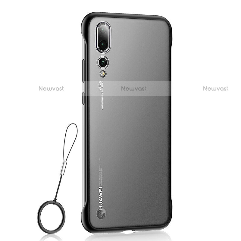 Transparent Crystal Hard Rigid Case Back Cover S02 for Huawei P20 Pro