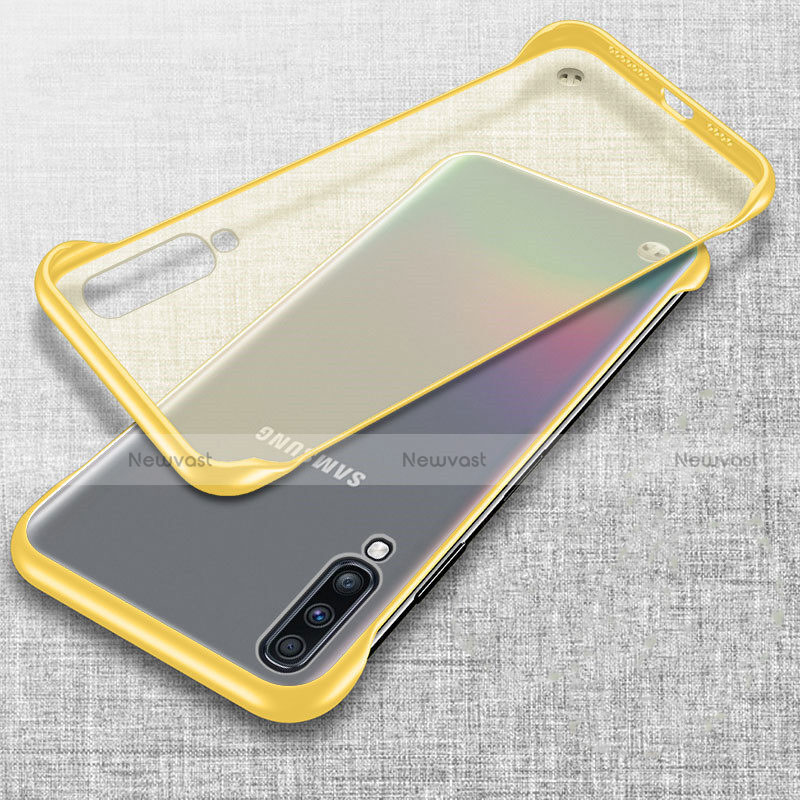 Transparent Crystal Hard Rigid Case Back Cover S02 for Samsung Galaxy A70
