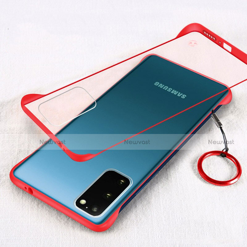 Transparent Crystal Hard Rigid Case Back Cover S02 for Samsung Galaxy S20 5G