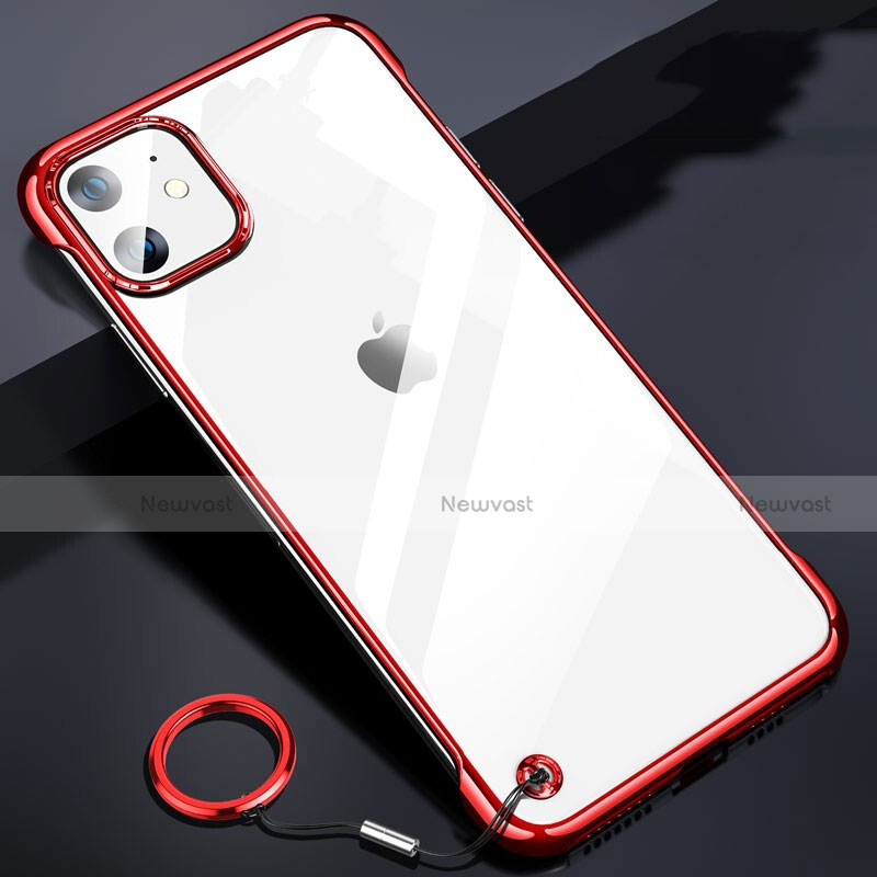 Transparent Crystal Hard Rigid Case Back Cover S03 for Apple iPhone 11