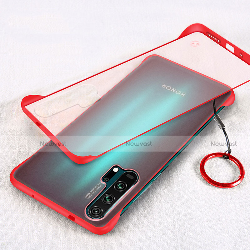 Transparent Crystal Hard Rigid Case Back Cover S03 for Huawei Honor 20 Pro