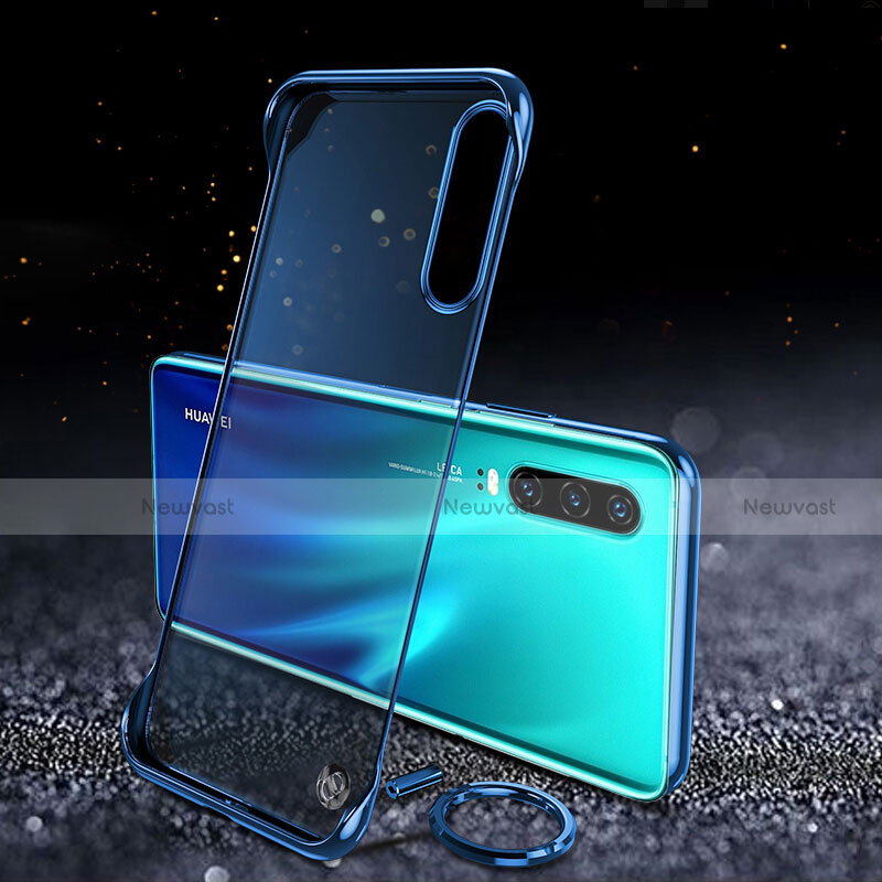 Transparent Crystal Hard Rigid Case Back Cover S03 for Huawei P30