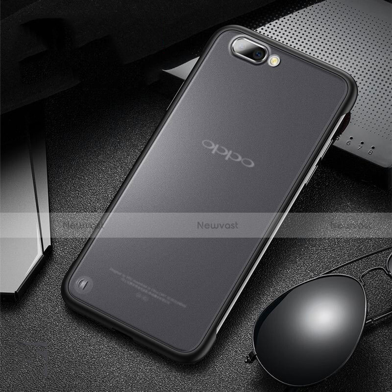 Transparent Crystal Hard Rigid Case Back Cover S03 for Oppo R17 Neo