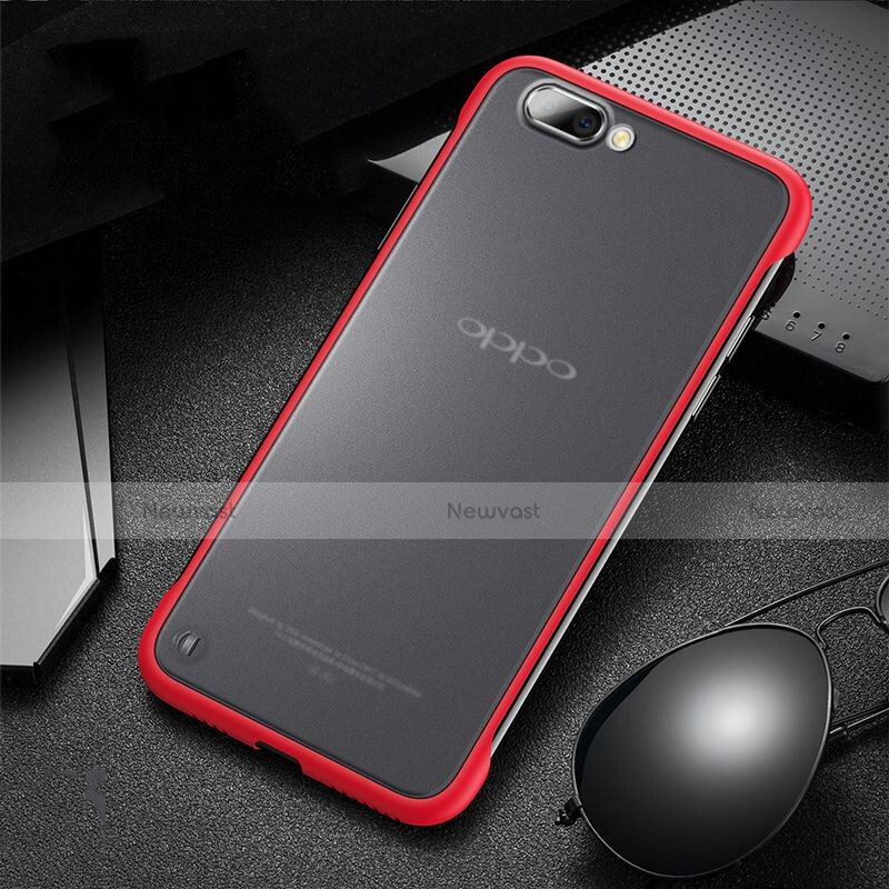 Transparent Crystal Hard Rigid Case Back Cover S03 for Oppo R17 Neo