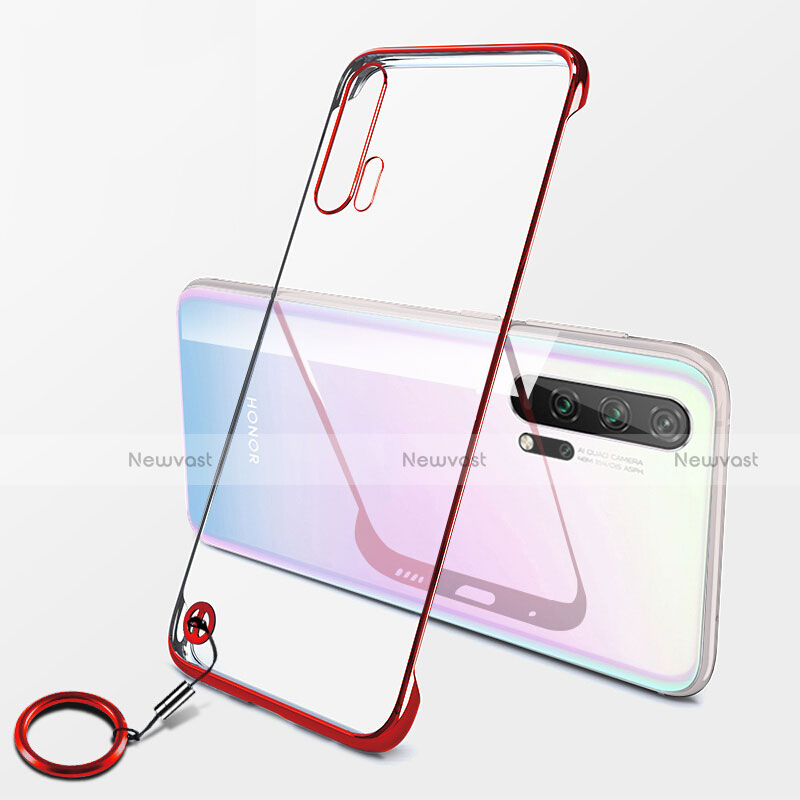 Transparent Crystal Hard Rigid Case Back Cover S04 for Huawei Honor 20 Pro