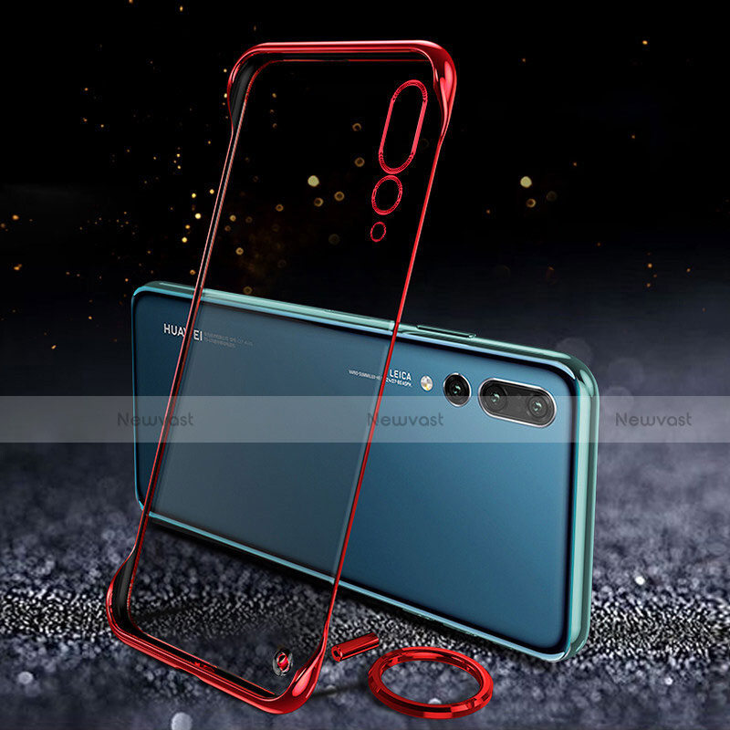 Transparent Crystal Hard Rigid Case Back Cover S04 for Huawei P20 Pro