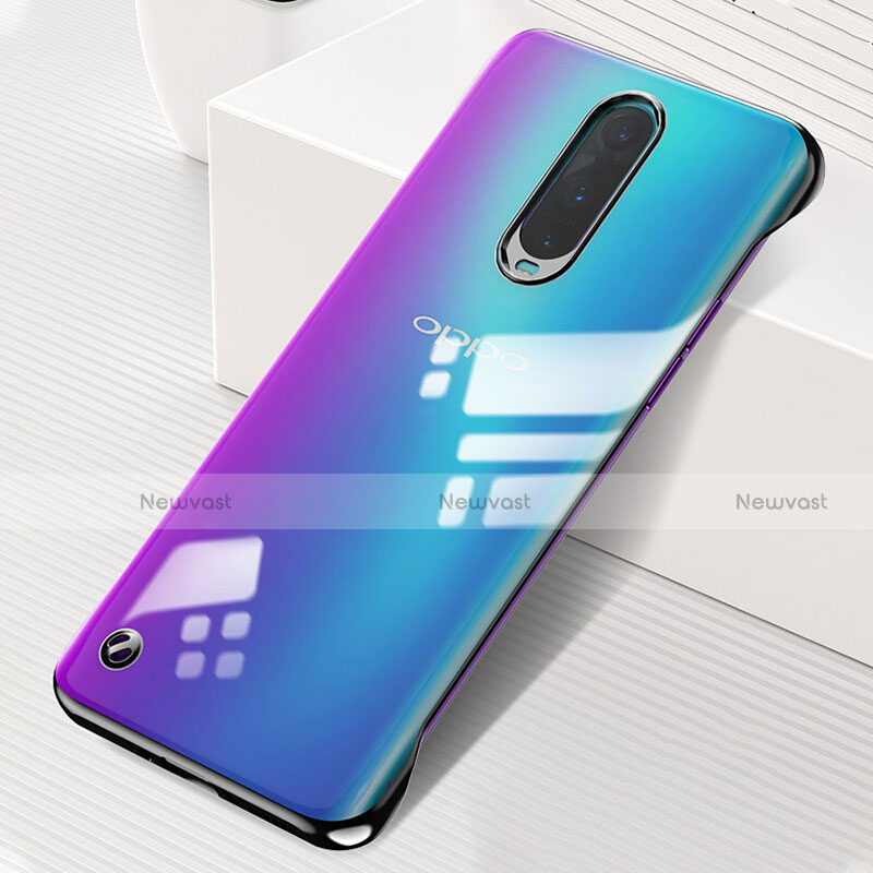 Transparent Crystal Hard Rigid Case Back Cover S04 for Oppo R17 Pro