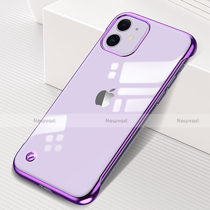 Transparent Crystal Hard Rigid Case Back Cover S05 for Apple iPhone 11