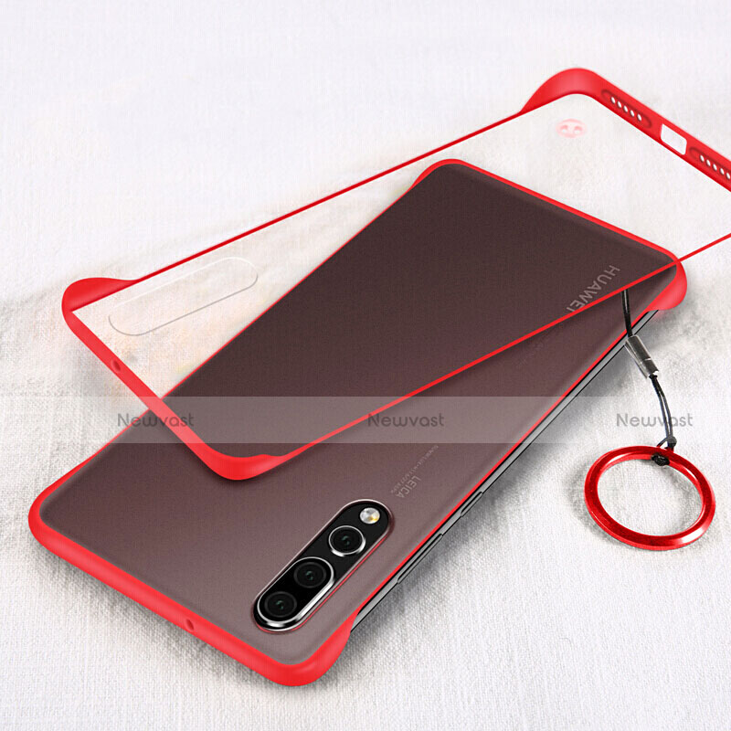 Transparent Crystal Hard Rigid Case Back Cover S05 for Huawei P20 Pro