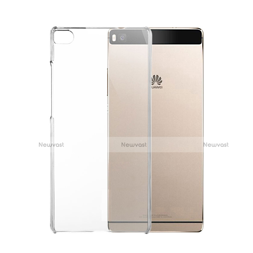 Transparent Crystal Hard Rigid Case Cover C01 for Huawei P8 Clear