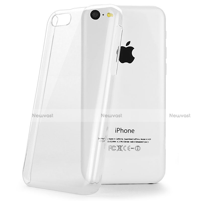 Transparent Crystal Hard Rigid Case Cover for Apple iPhone 5C Clear