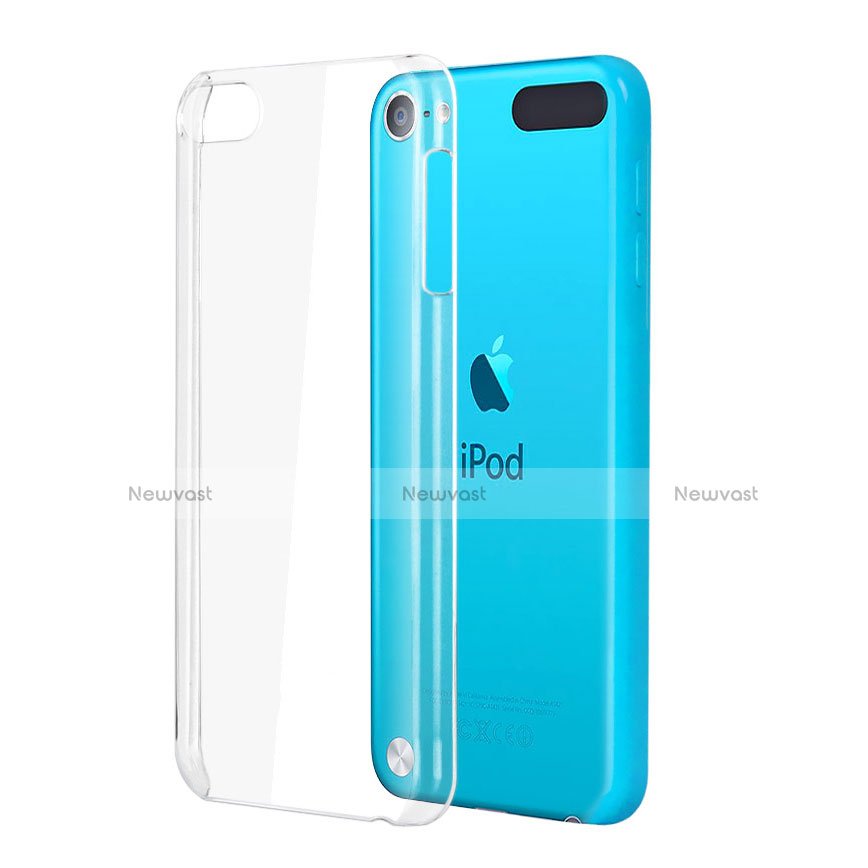 Transparent Crystal Hard Rigid Case Cover for Apple iPod Touch 5 Clear