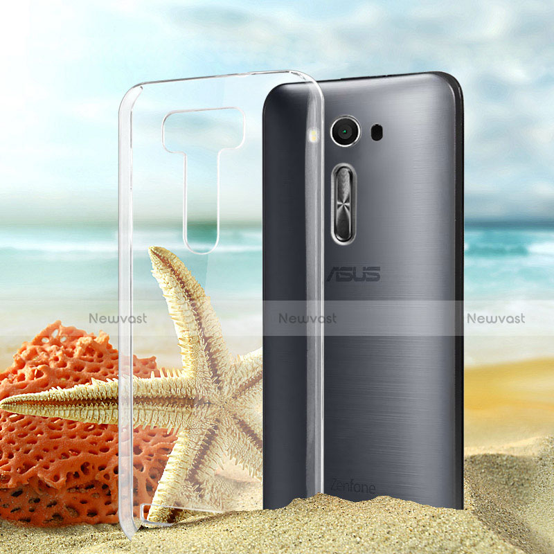 Transparent Crystal Hard Rigid Case Cover for Asus Zenfone 2 Laser ZE500KL ZE550KL Clear