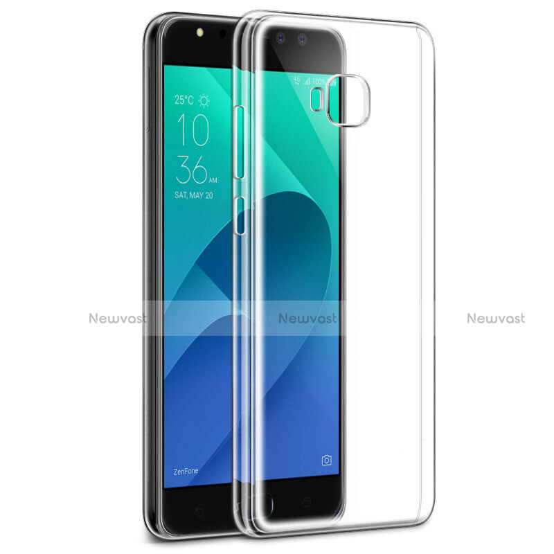 Transparent Crystal Hard Rigid Case Cover for Asus Zenfone 4 Selfie Pro Clear