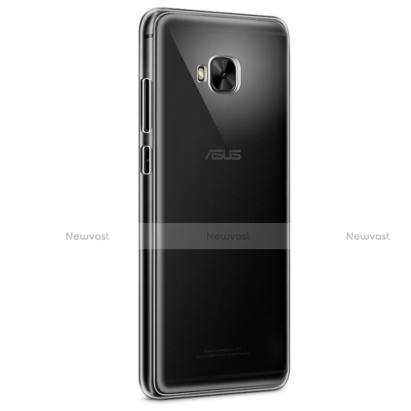 Transparent Crystal Hard Rigid Case Cover for Asus Zenfone 4 Selfie Pro Clear