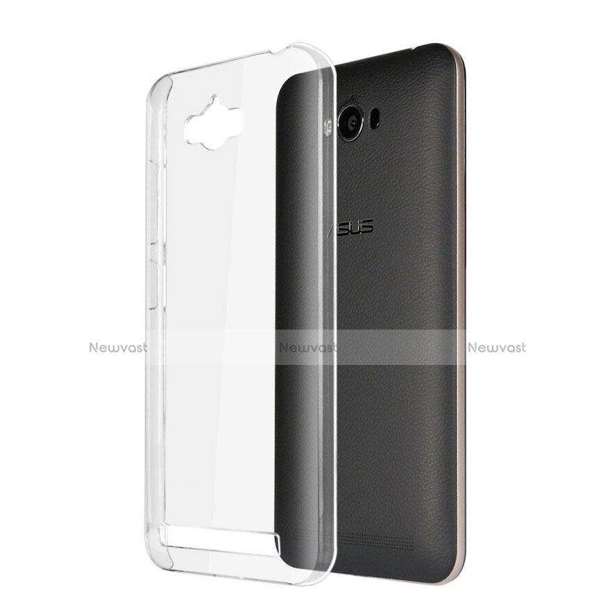 Transparent Crystal Hard Rigid Case Cover for Asus Zenfone Max ZC550KL Clear