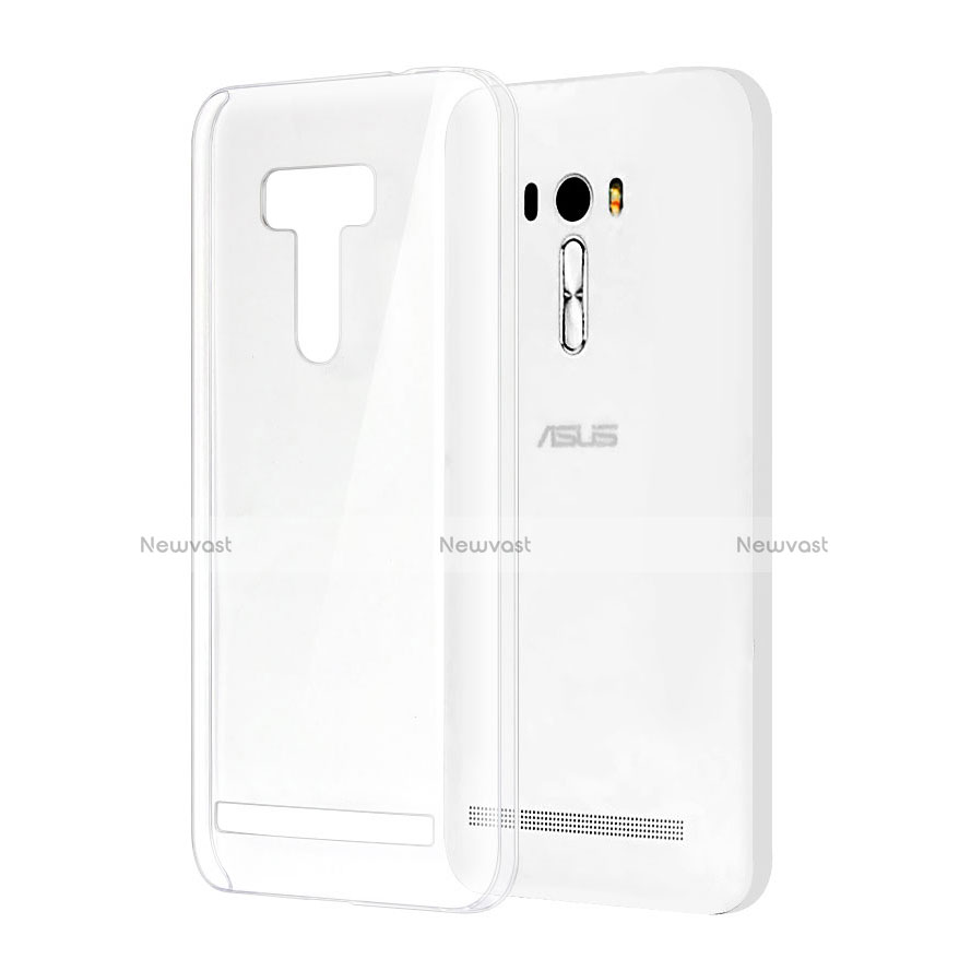 Transparent Crystal Hard Rigid Case Cover for Asus Zenfone Selfie ZD551KL Clear
