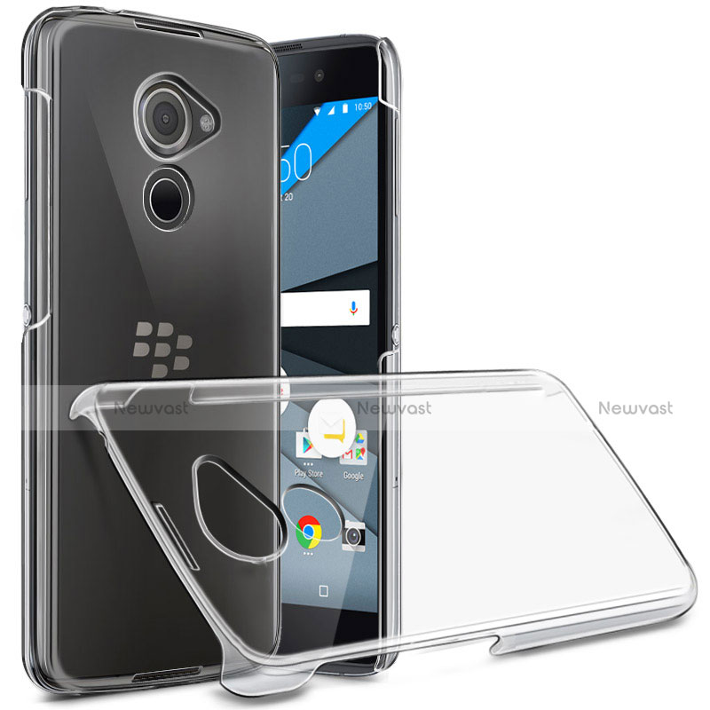 Transparent Crystal Hard Rigid Case Cover for Blackberry DTEK60 Clear