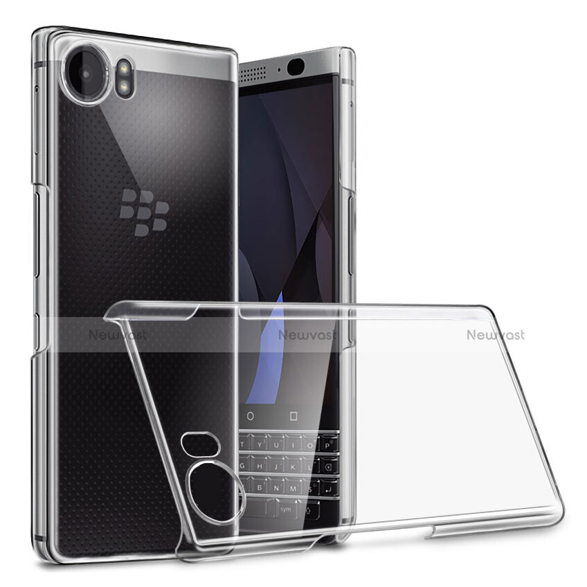 Transparent Crystal Hard Rigid Case Cover for Blackberry KEYone Clear