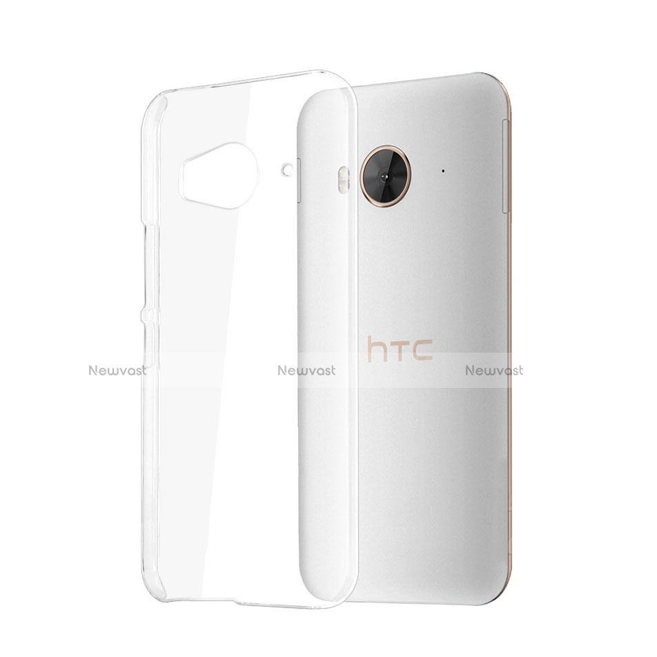 Transparent Crystal Hard Rigid Case Cover for HTC One Me Clear