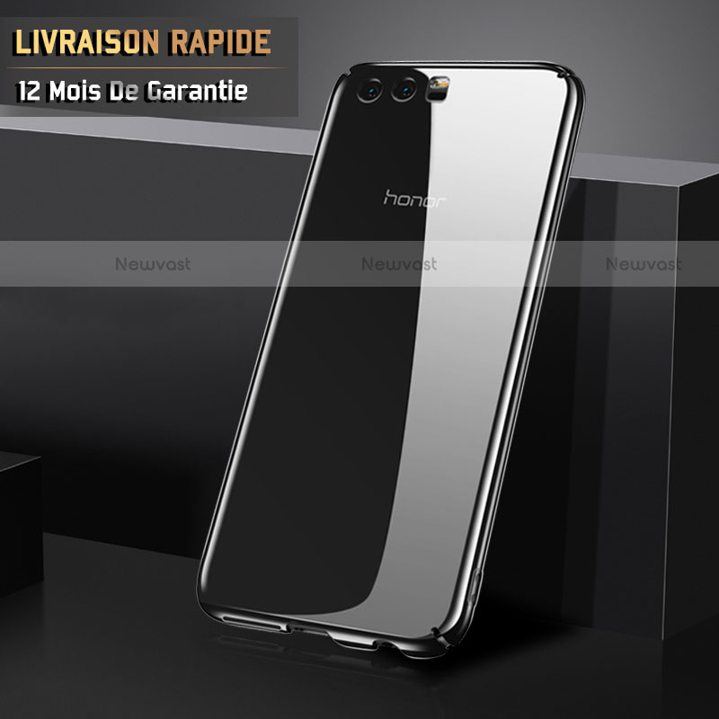 Transparent Crystal Hard Rigid Case Cover for Huawei Honor 9 Gray
