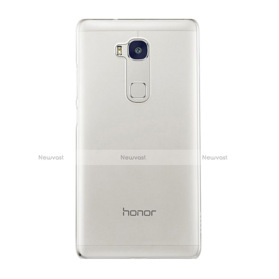 Transparent Crystal Hard Rigid Case Cover for Huawei Honor Play 5X Clear