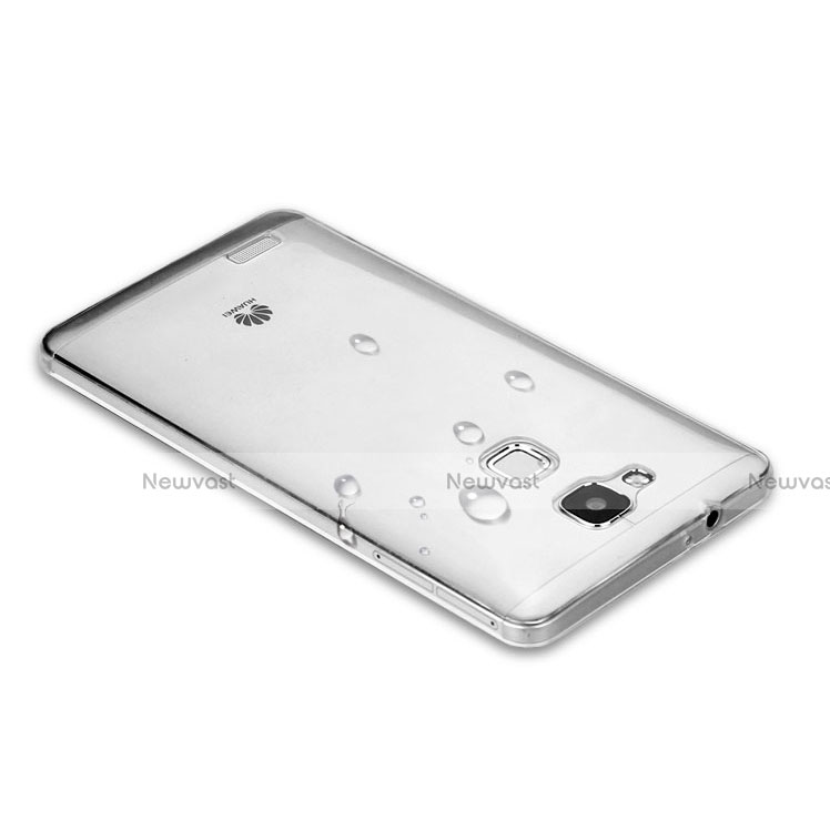 Transparent Crystal Hard Rigid Case Cover for Huawei Mate 7 Clear