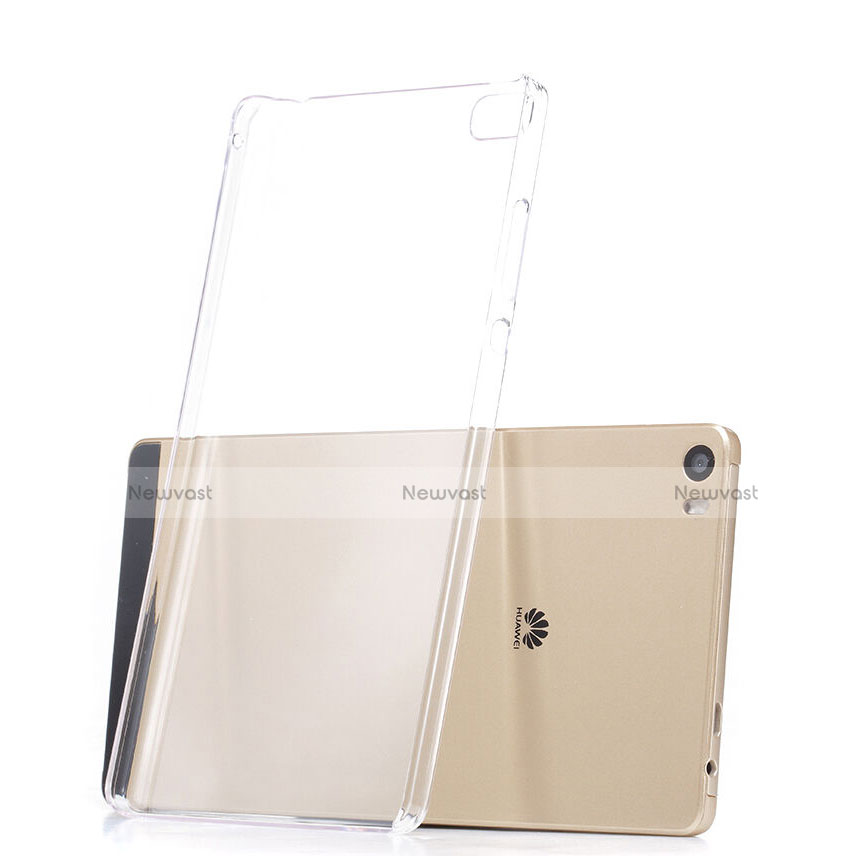Transparent Crystal Hard Rigid Case Cover for Huawei P8 Max Clear