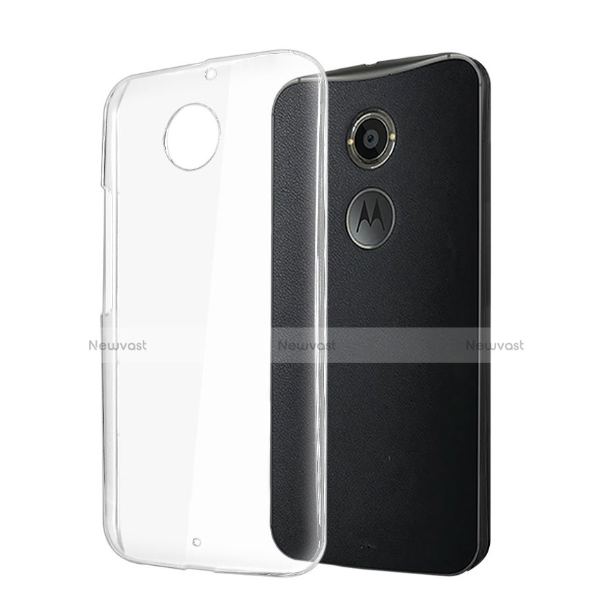 Transparent Crystal Hard Rigid Case Cover for Motorola Moto X (2nd Gen) Clear