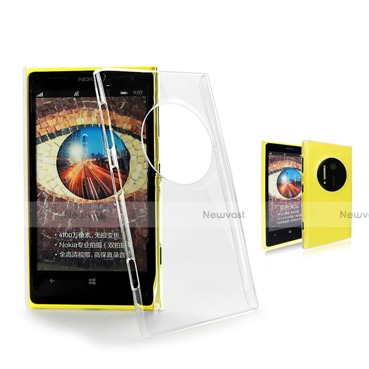 Transparent Crystal Hard Rigid Case Cover for Nokia Lumia 1020 Clear