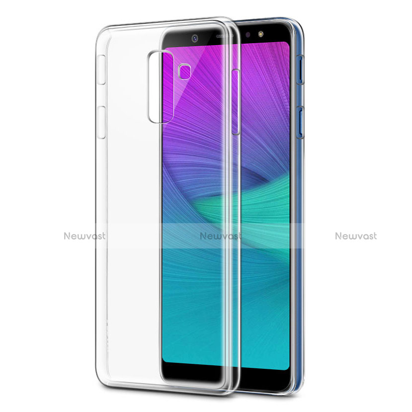 Transparent Crystal Hard Rigid Case Cover for Samsung Galaxy A9 Star Lite Clear