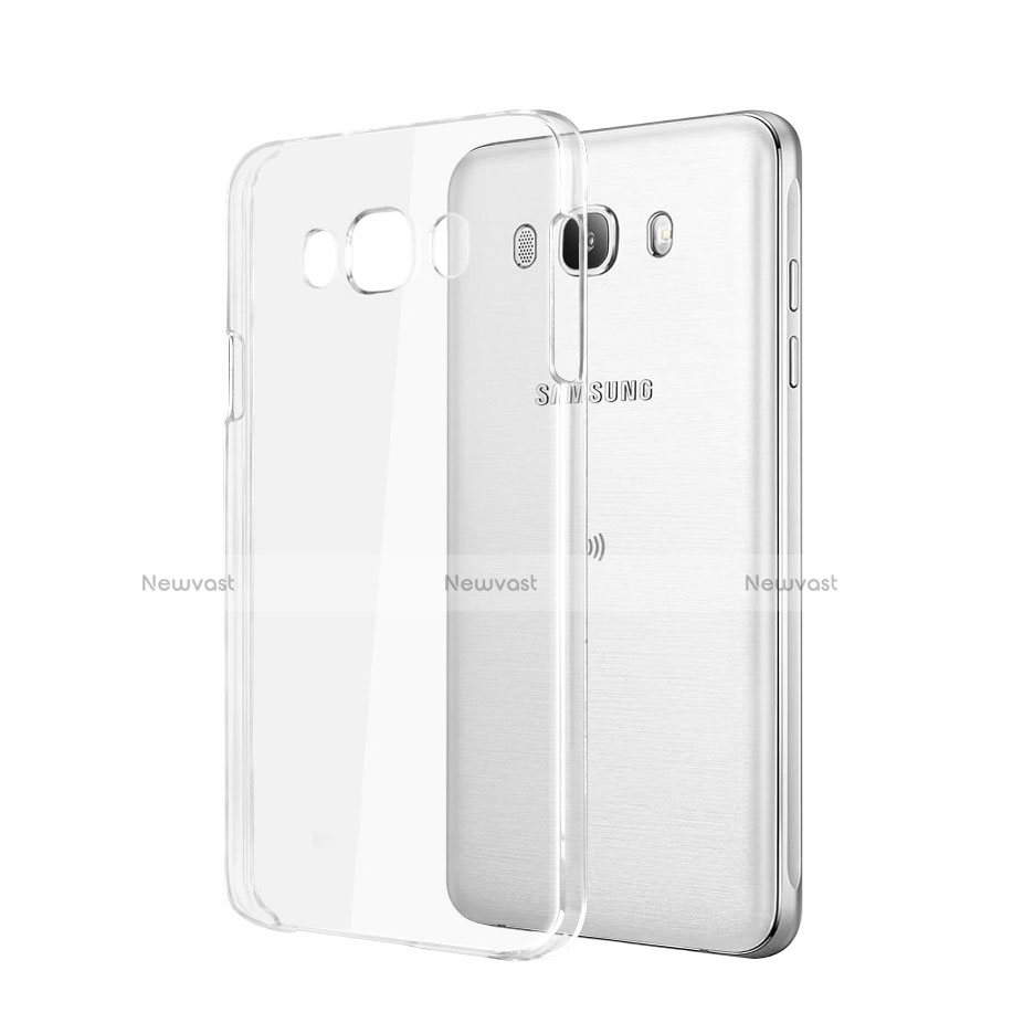 Transparent Crystal Hard Rigid Case Cover for Samsung Galaxy J7 (2016) J710F J710FN Clear
