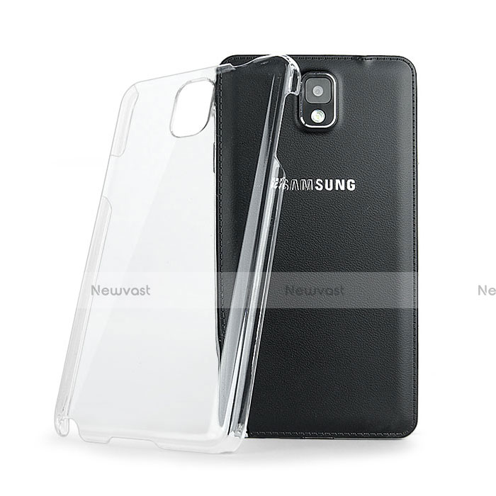 Transparent Crystal Hard Rigid Case Cover for Samsung Galaxy Note 3 N9000 Clear