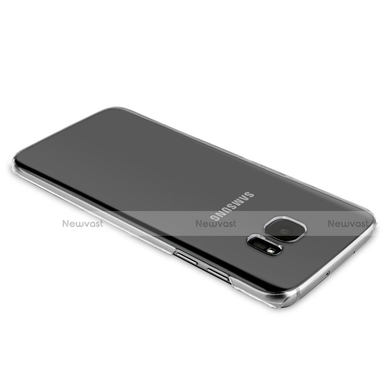 Transparent Crystal Hard Rigid Case Cover for Samsung Galaxy S7 Edge G935F Clear