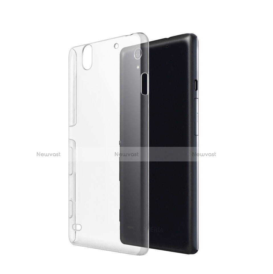 Transparent Crystal Hard Rigid Case Cover for Sony Xperia C4 Clear