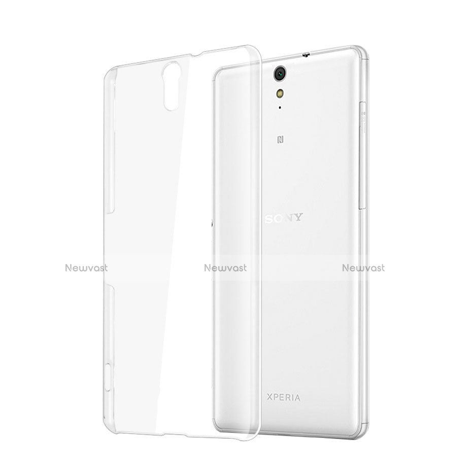 Transparent Crystal Hard Rigid Case Cover for Sony Xperia C5 Ultra Clear