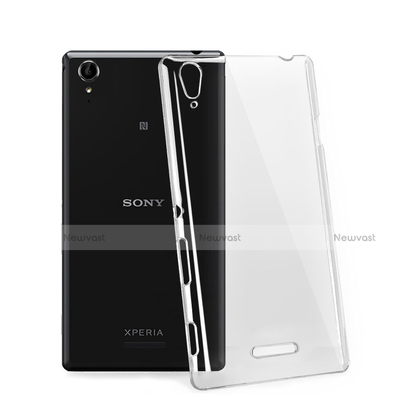 Transparent Crystal Hard Rigid Case Cover for Sony Xperia T3 Clear